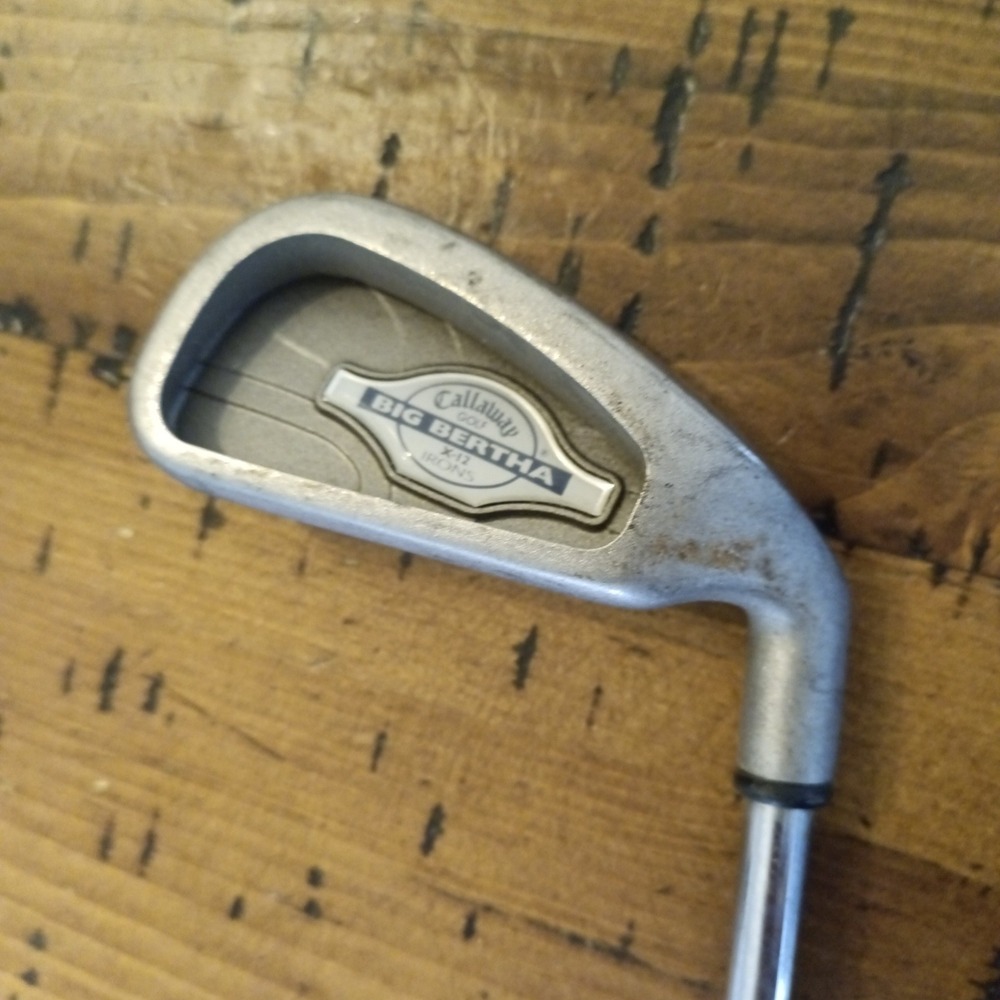 Callaway Big Bertha X-12 4 Iron Right Hand Memphis 10 98 Steel Shaft Golf Club